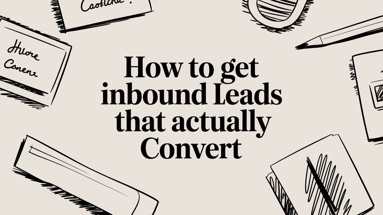 How to Get Inbound Leads That Actually Convert