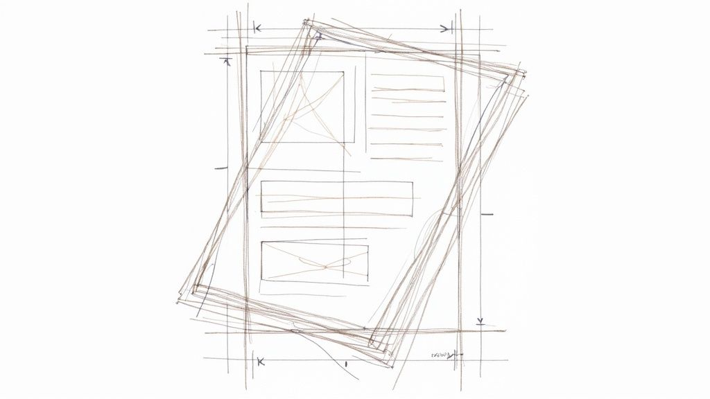 A person's hand holding a well-designed rack card, showing a clear layout with a bold headline, an engaging image, and contact information.