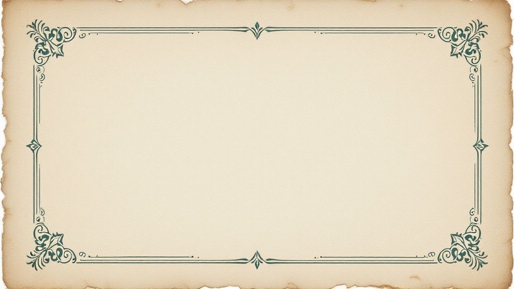 A collection of vintage-style postcards featuring illustrations of national parks and travel destinations, with muted colors and retro typography.