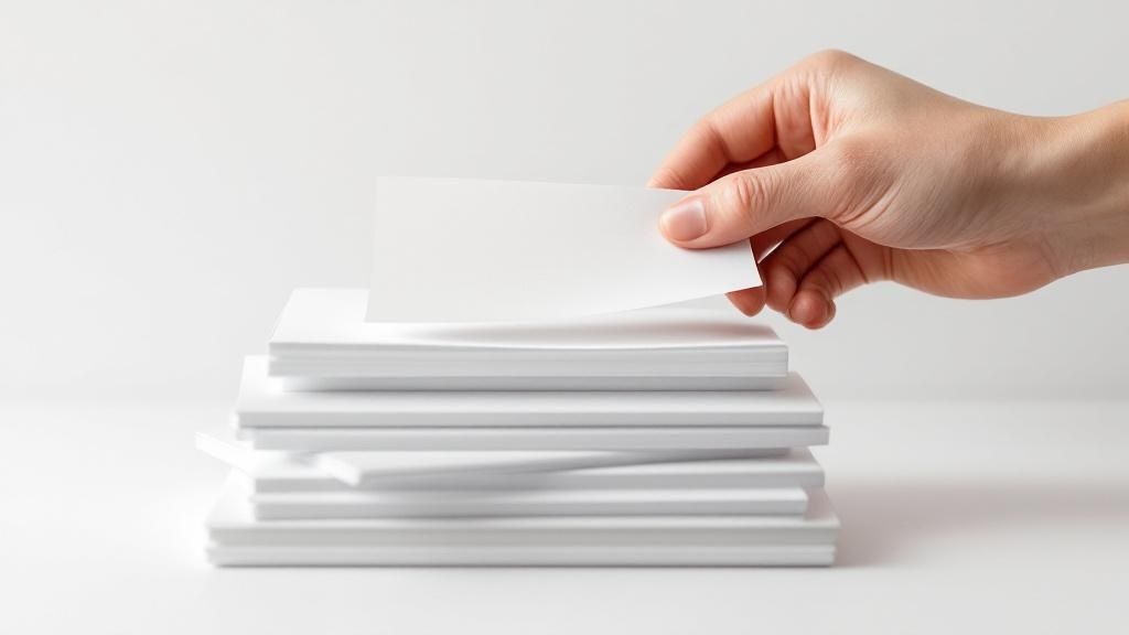 Proper Paper Selection and Handling