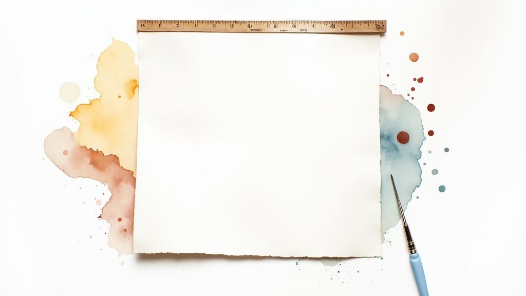 A diagram showing the relationship between bleed, trim, and safety margin lines on a print design.