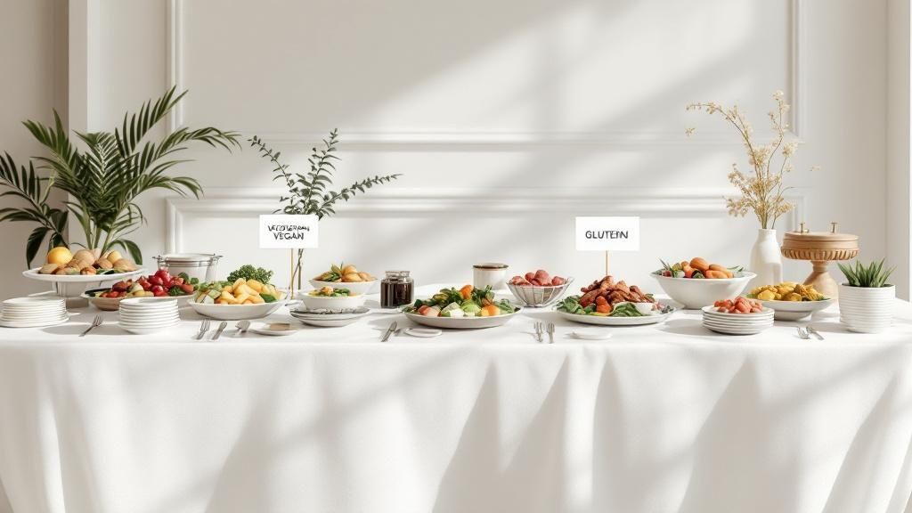 Coordinate Catering and Food Service