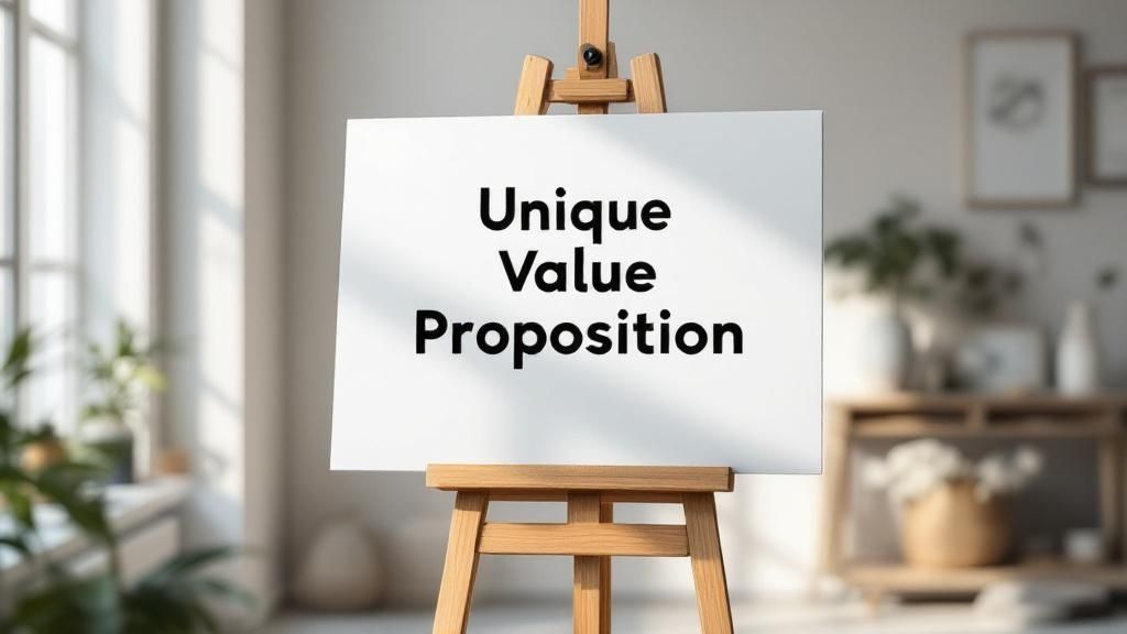 Define Your Unique Value Proposition (UVP)