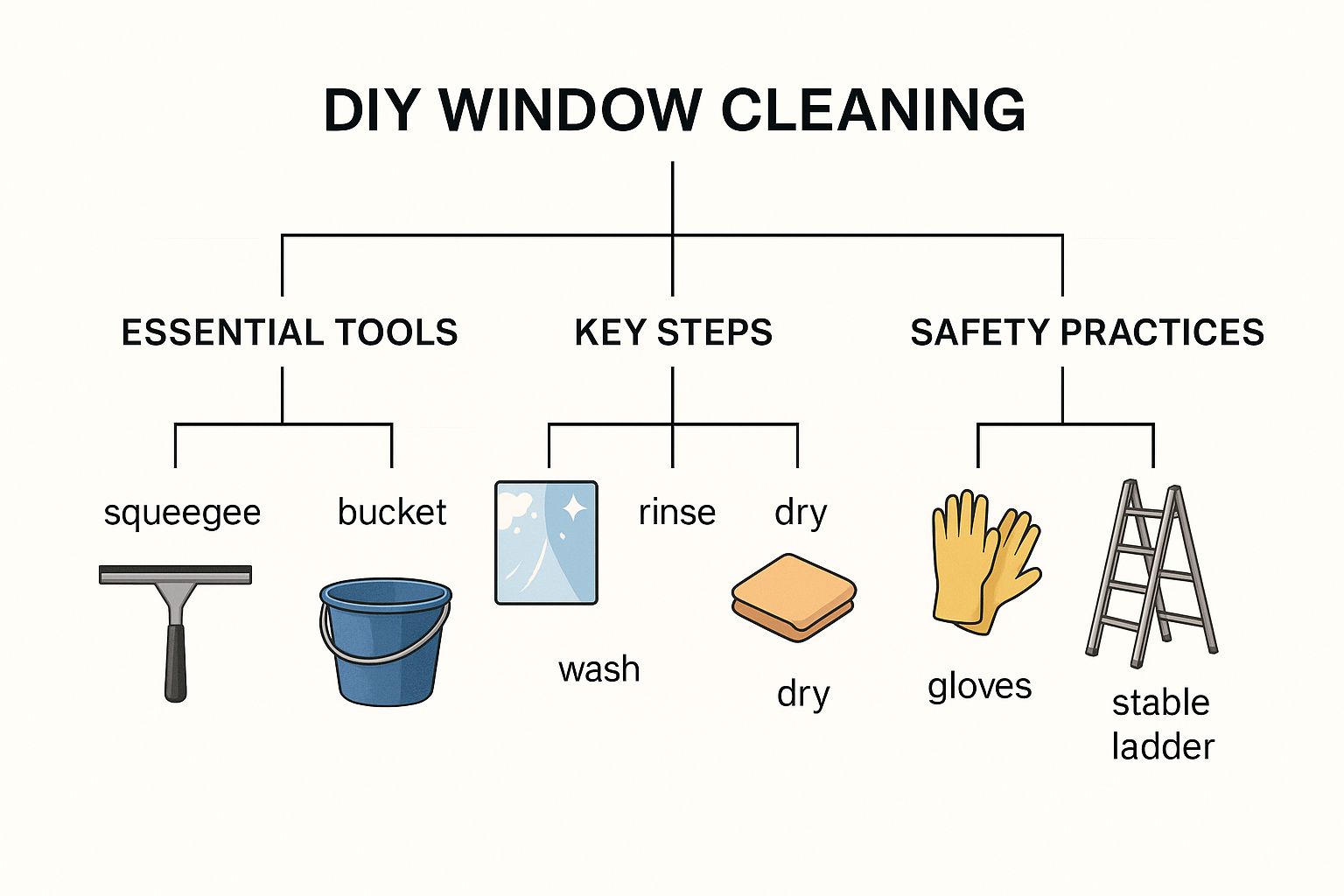 Infographic about window cleaning in phoenix az
