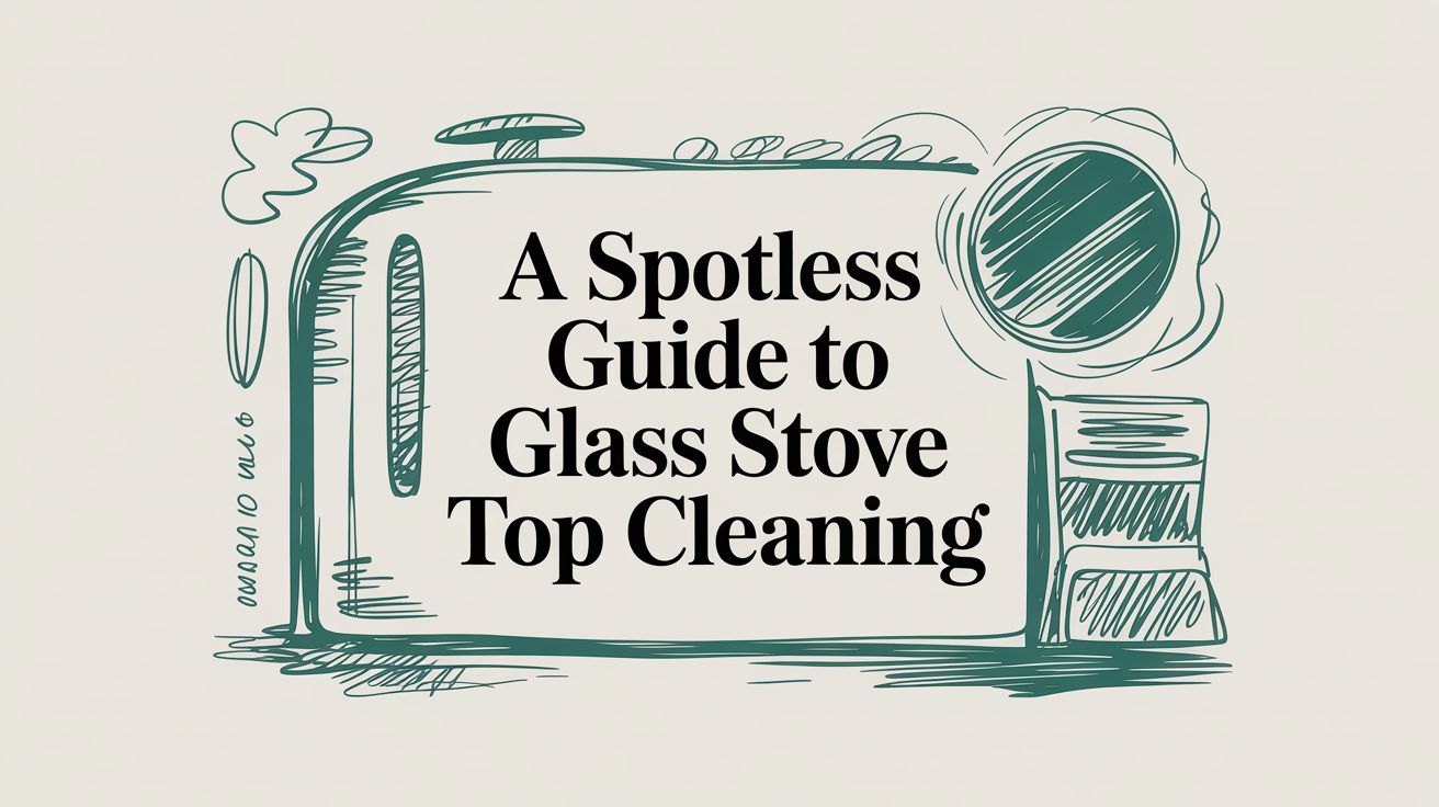 Featured image for A Spotless Guide to Glass Stove Top Cleaning
