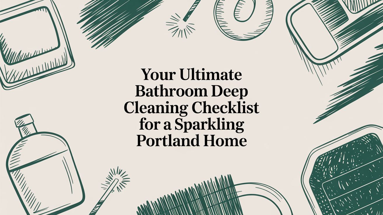 Featured image for Your Ultimate Bathroom Deep Cleaning Checklist for a Sparkling Portland Home