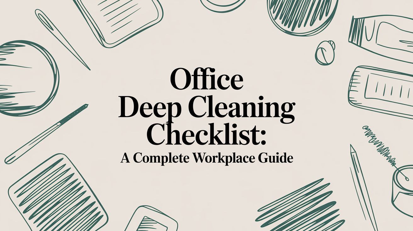 Featured image for Office Deep Cleaning Checklist: A Complete Workplace Guide