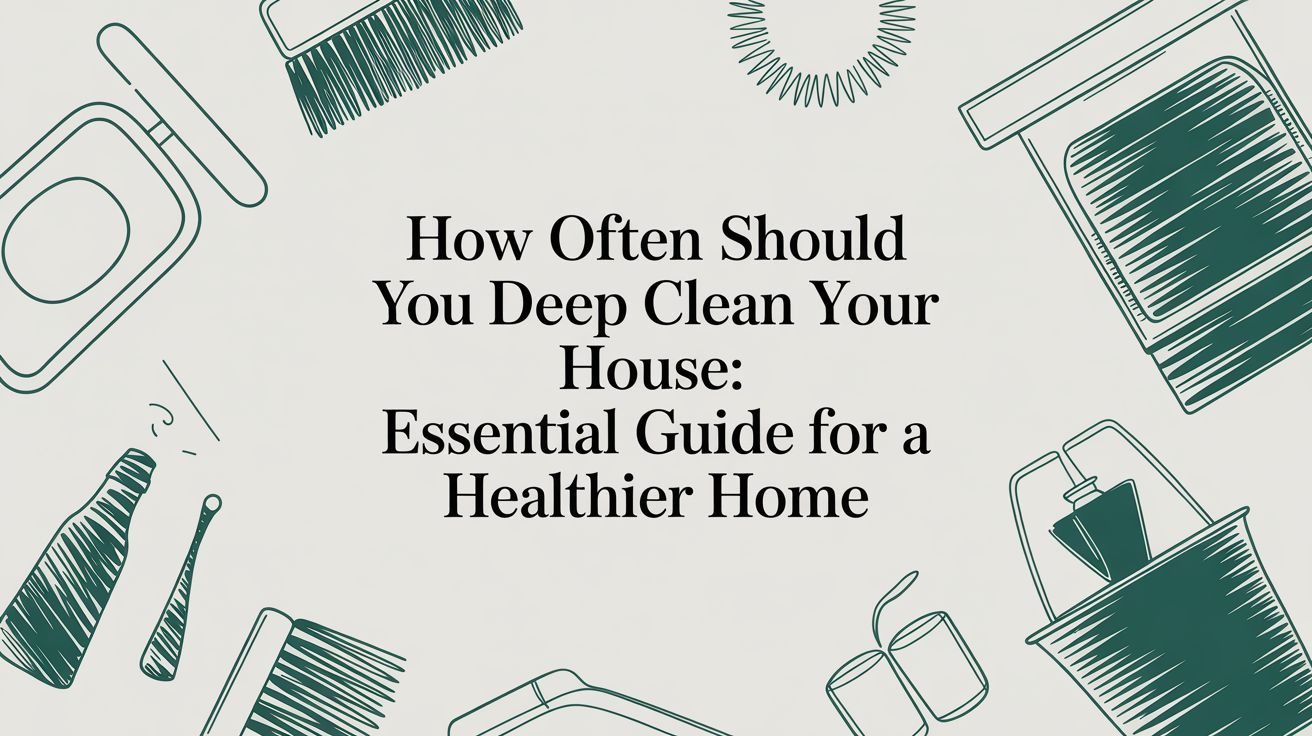 Featured image for How Often Should You Deep Clean Your House: A Guide for Portland-Area Homes