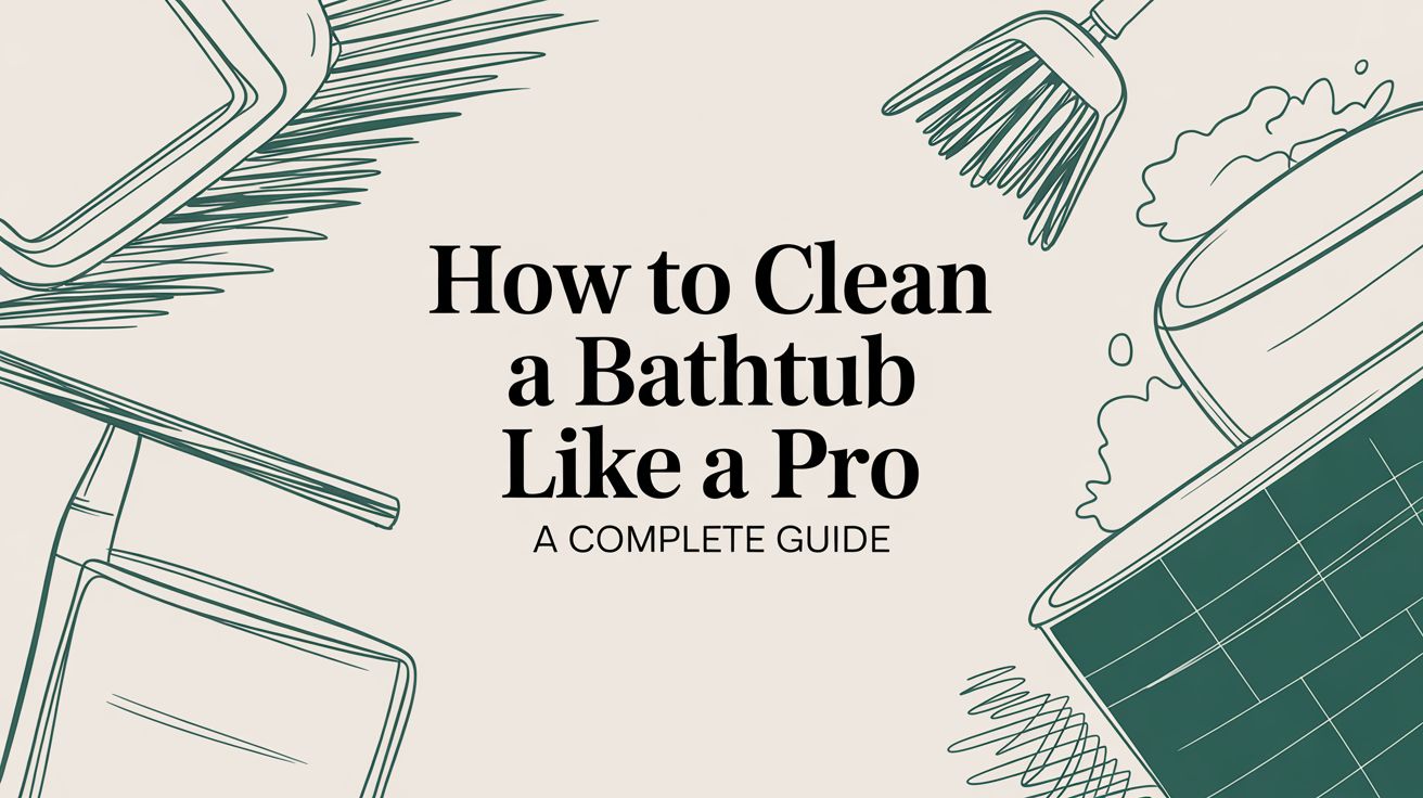 Featured image for How to Clean a Bathtub Like a Pro: A Portlander's Guide