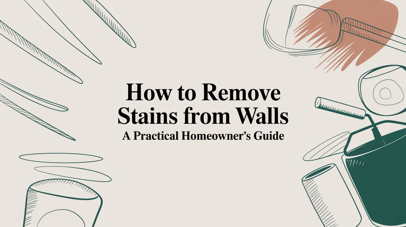 How to Remove Stains from Walls A Practical Homeowner's Guide