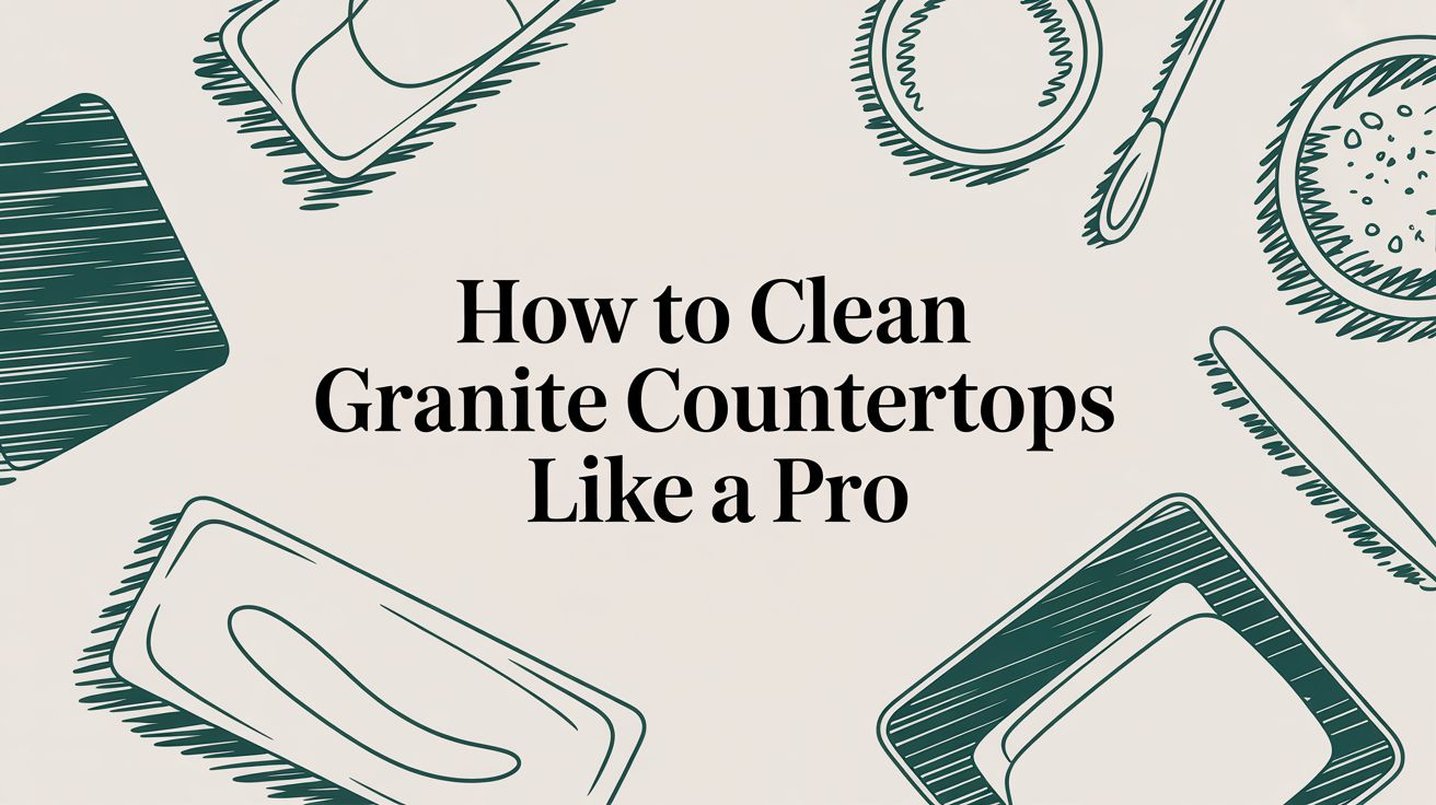 Featured image for How to Clean Granite Countertops Like a Pro