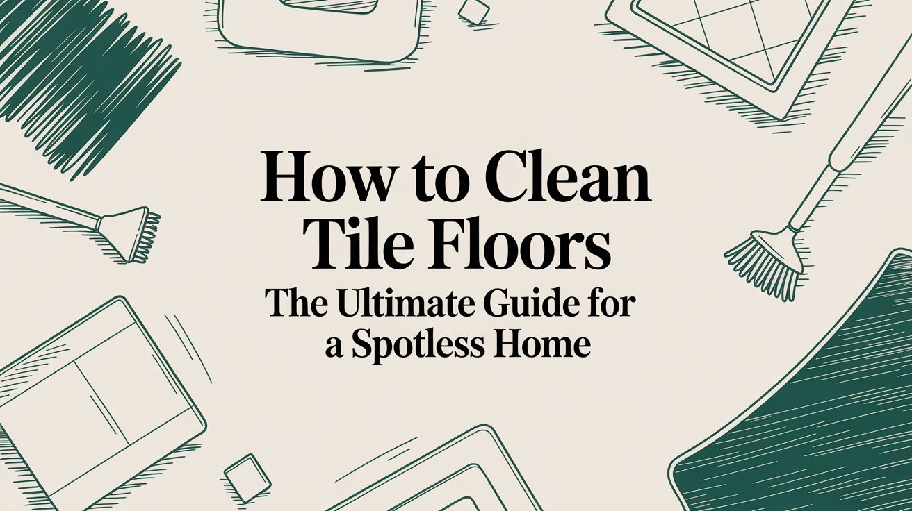 Featured image for How to Clean Tile Floors: A Professional's Guide for Portland Homes