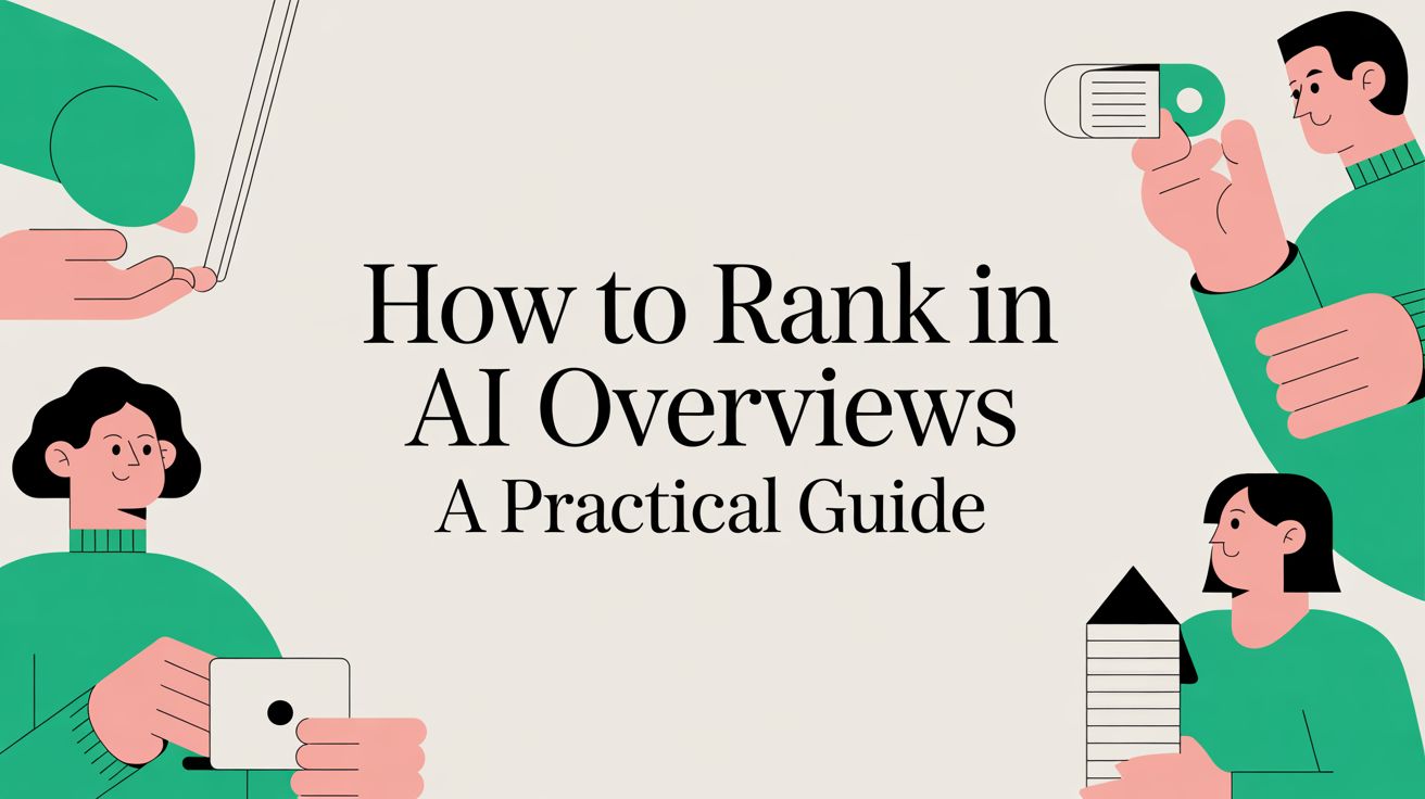 How to Rank in AI Overviews: A Practical Guide for 2025