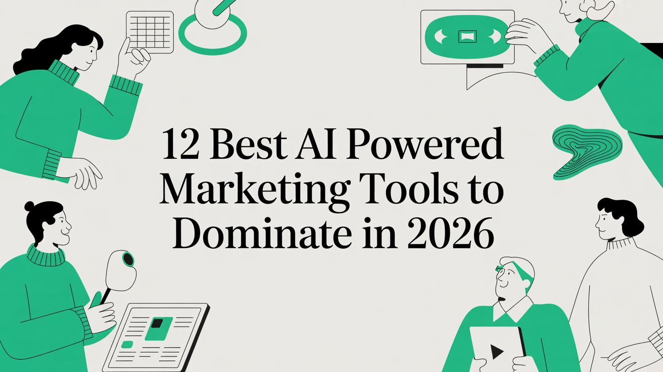 12 Best AI Powered Marketing Tools to Dominate in 2026