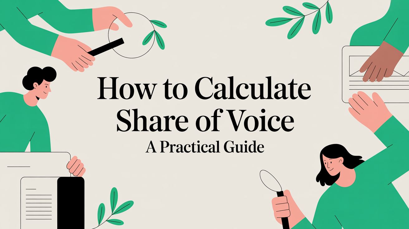 How to Calculate Share of Voice: A 2025 Guide