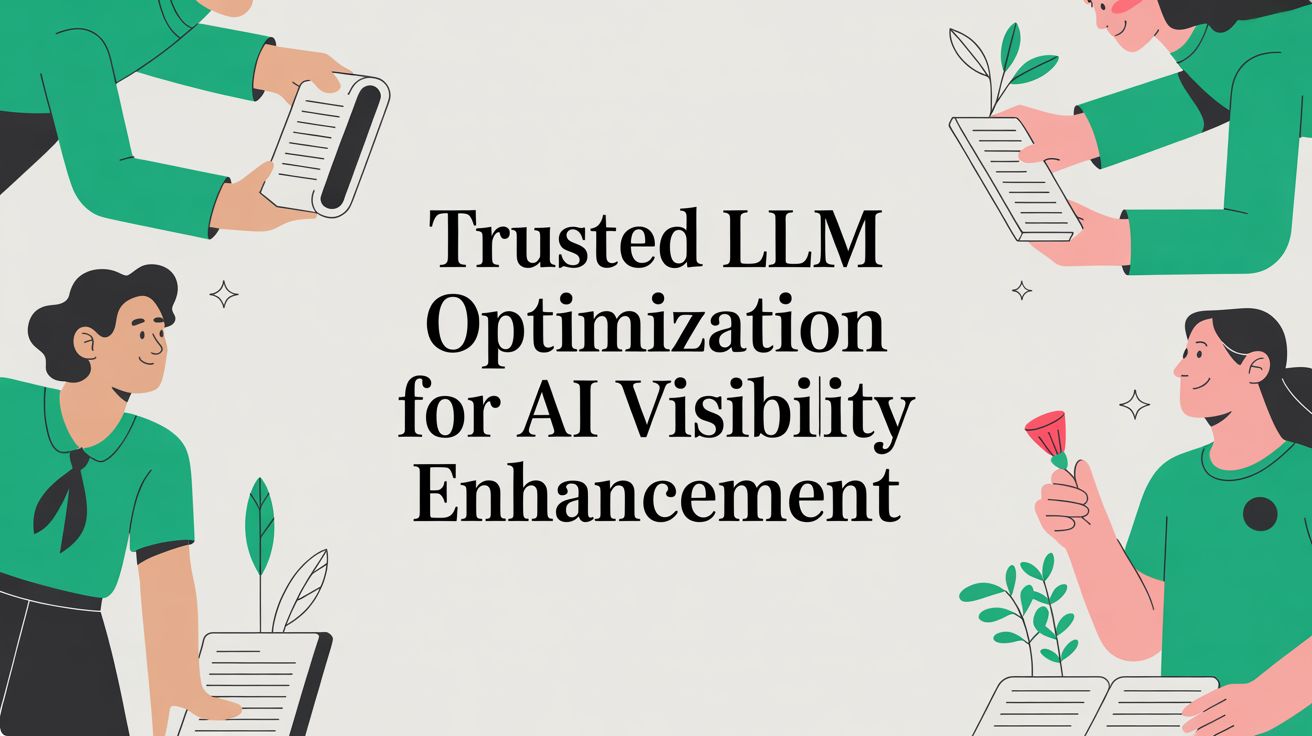 Trusted LLM Optimization for AI Visibility Enhancement