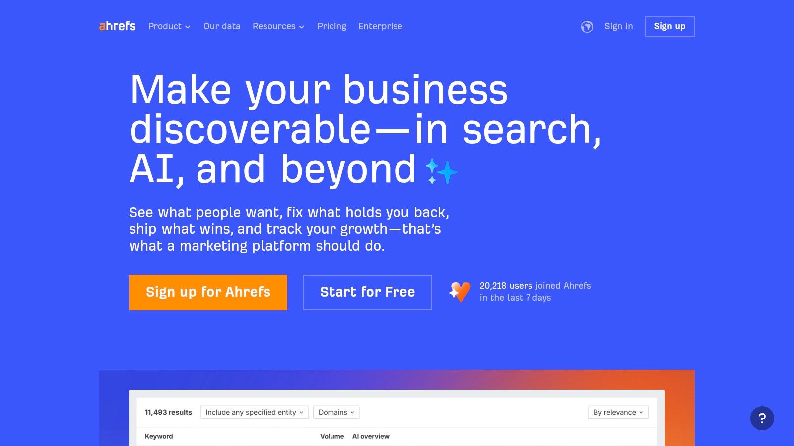 Ahrefs — Rank Tracker