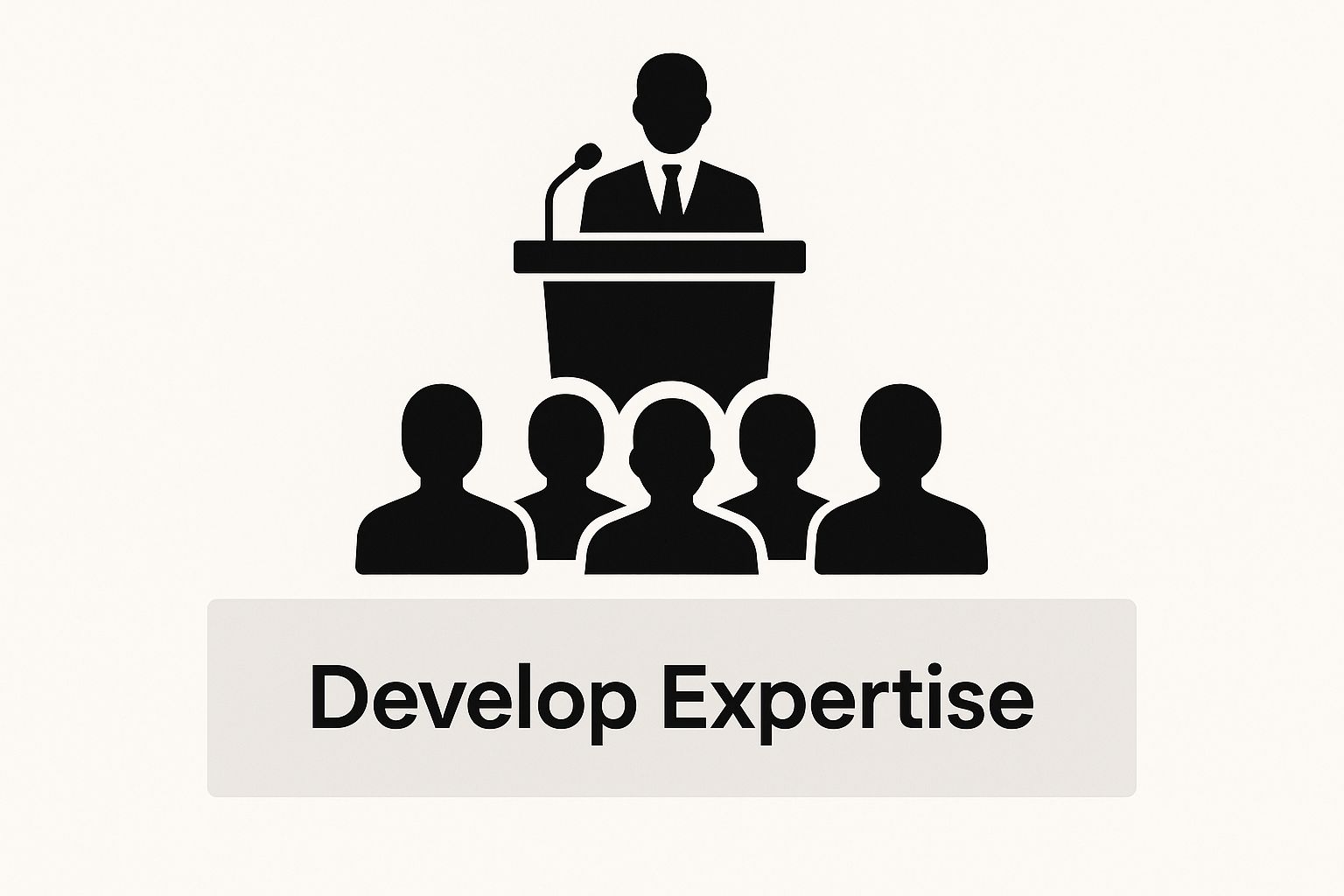 Infographic about what is thought leadership