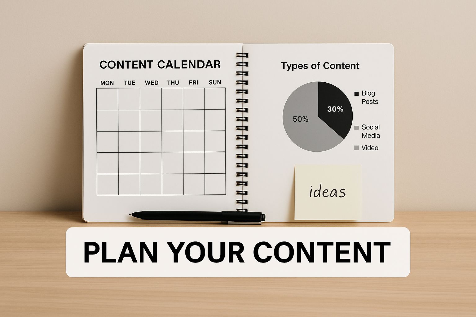 Infographic about linkedin content strategy