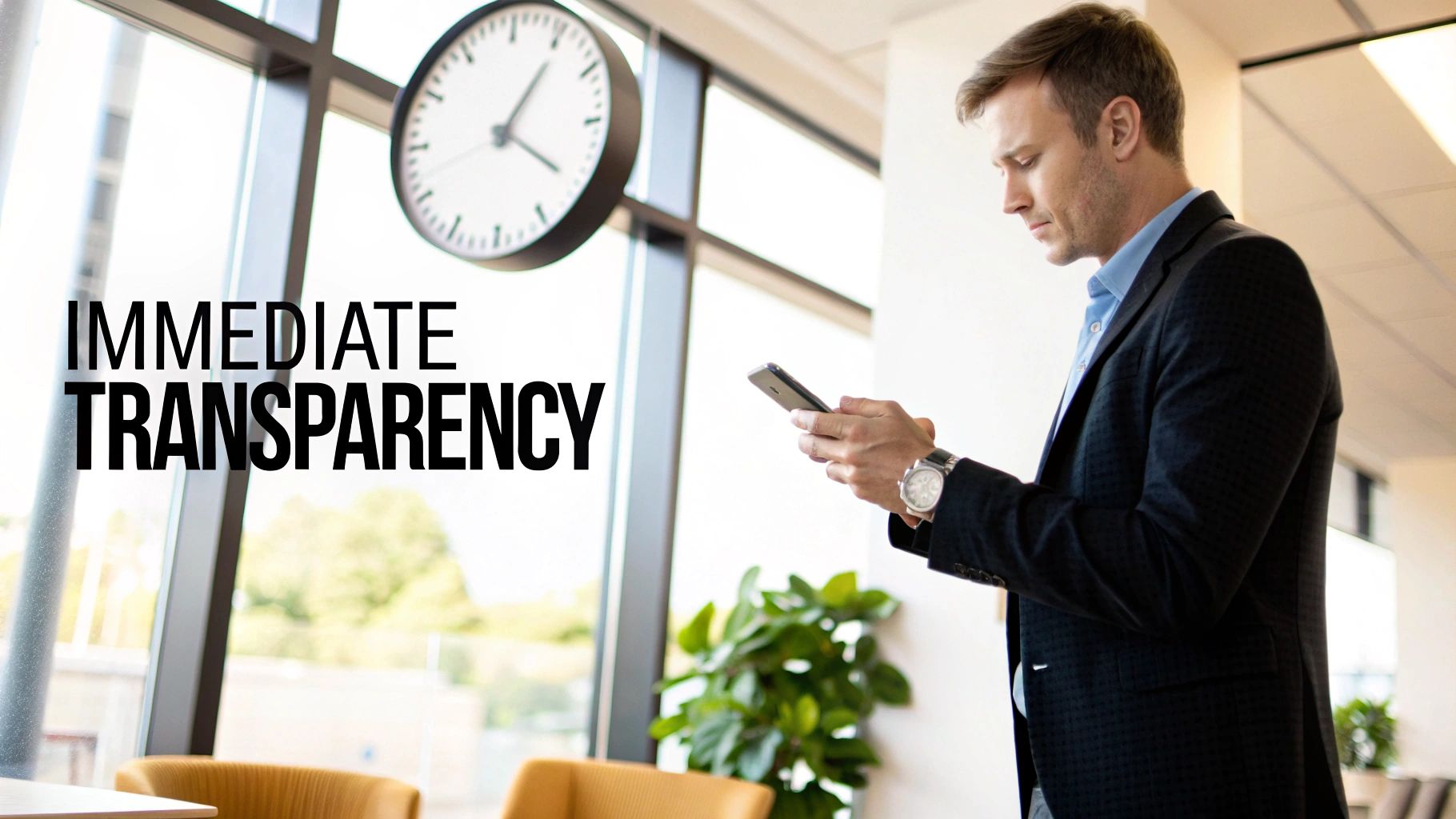 Speed and Transparency in Initial Response