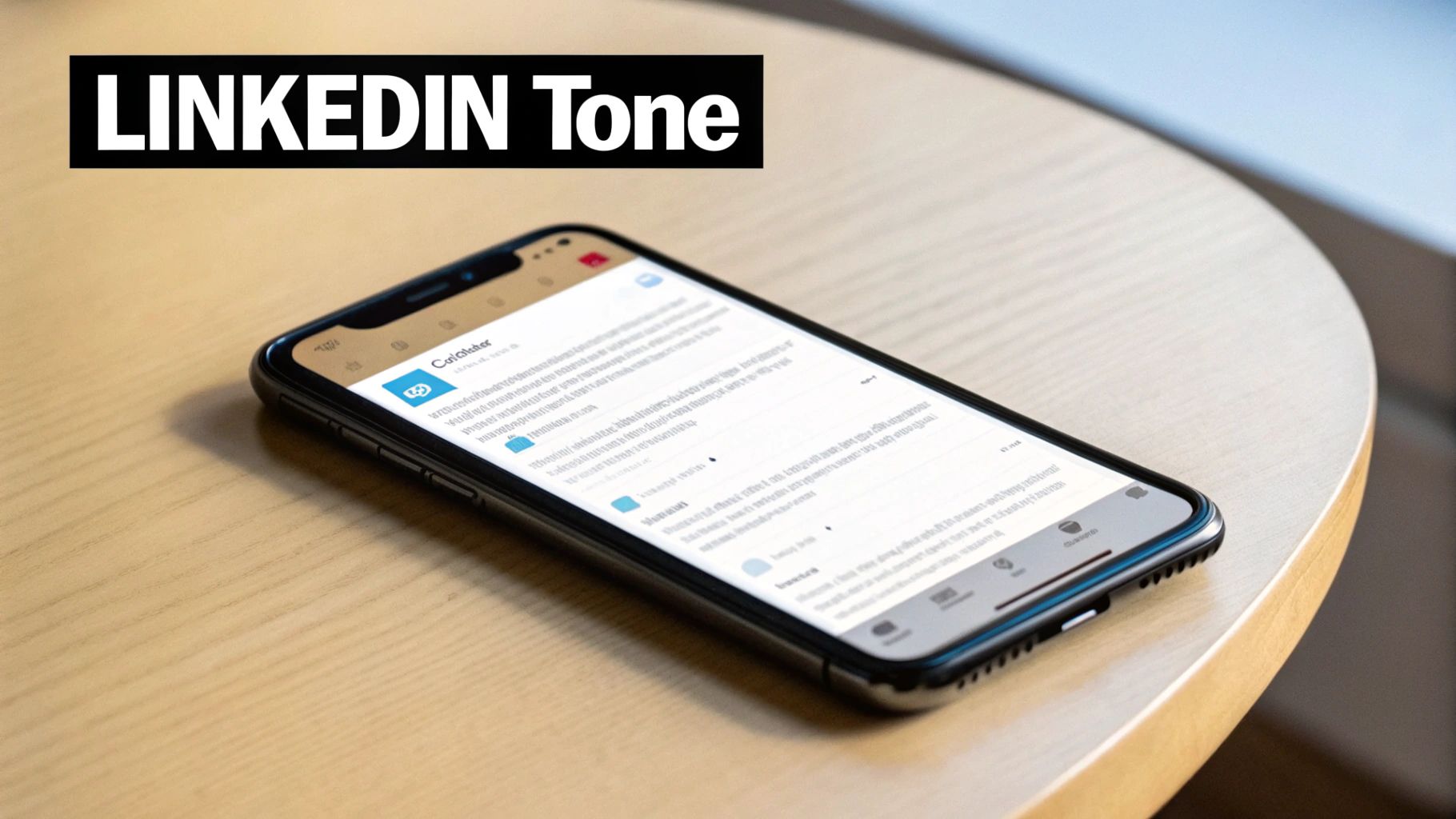 Person typing on a laptop, illustrating content creation for LinkedIn