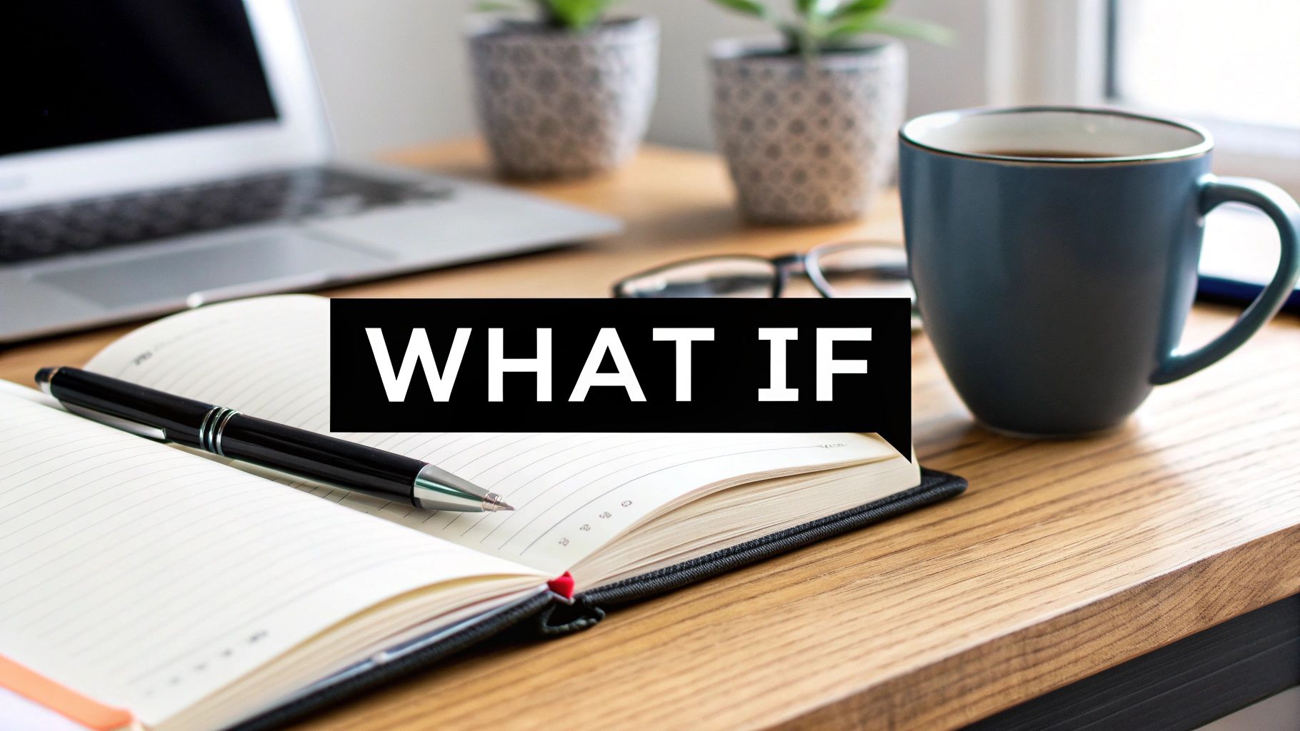 The Question Starter: "What if...?" / "Have you considered...?" / "Why is...?"