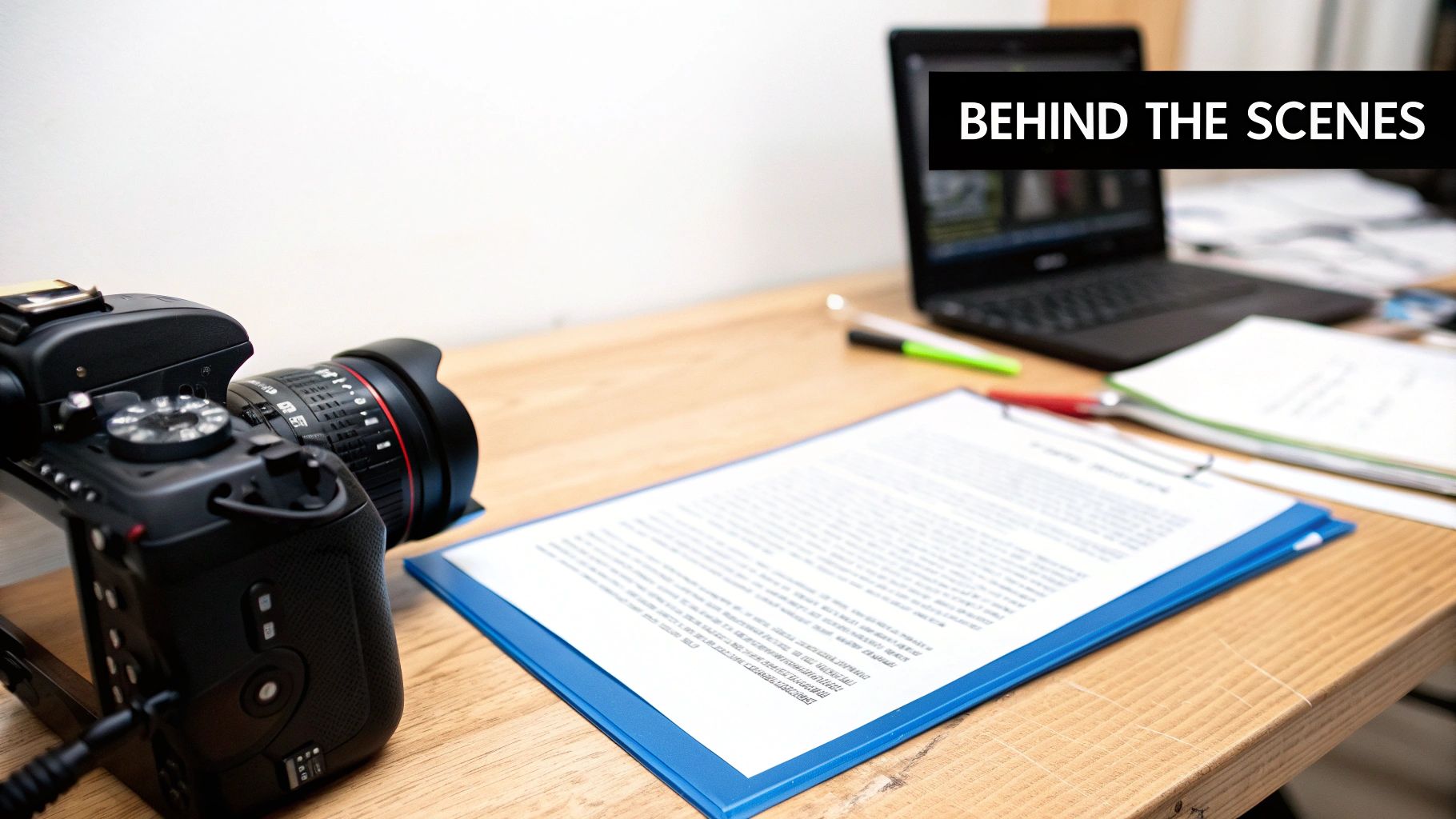 Behind-the-Scenes Content