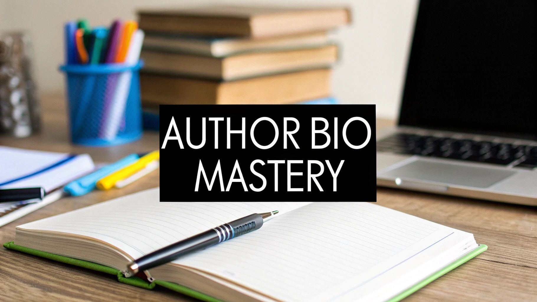 how to write author biography: quick guide to selling books