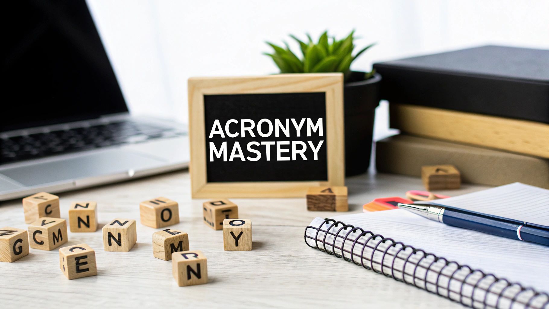 How to Make an Acronym: Insider Tips for Memorable Names