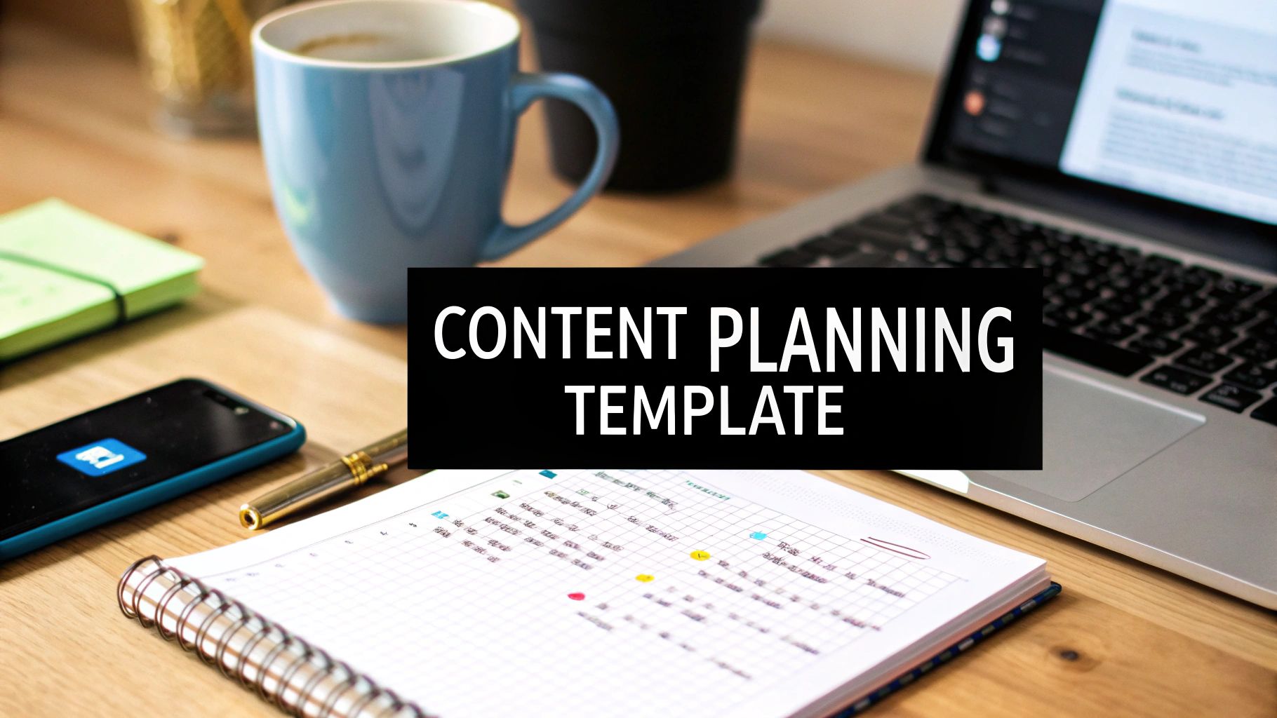Your Social Media Content Planning Template