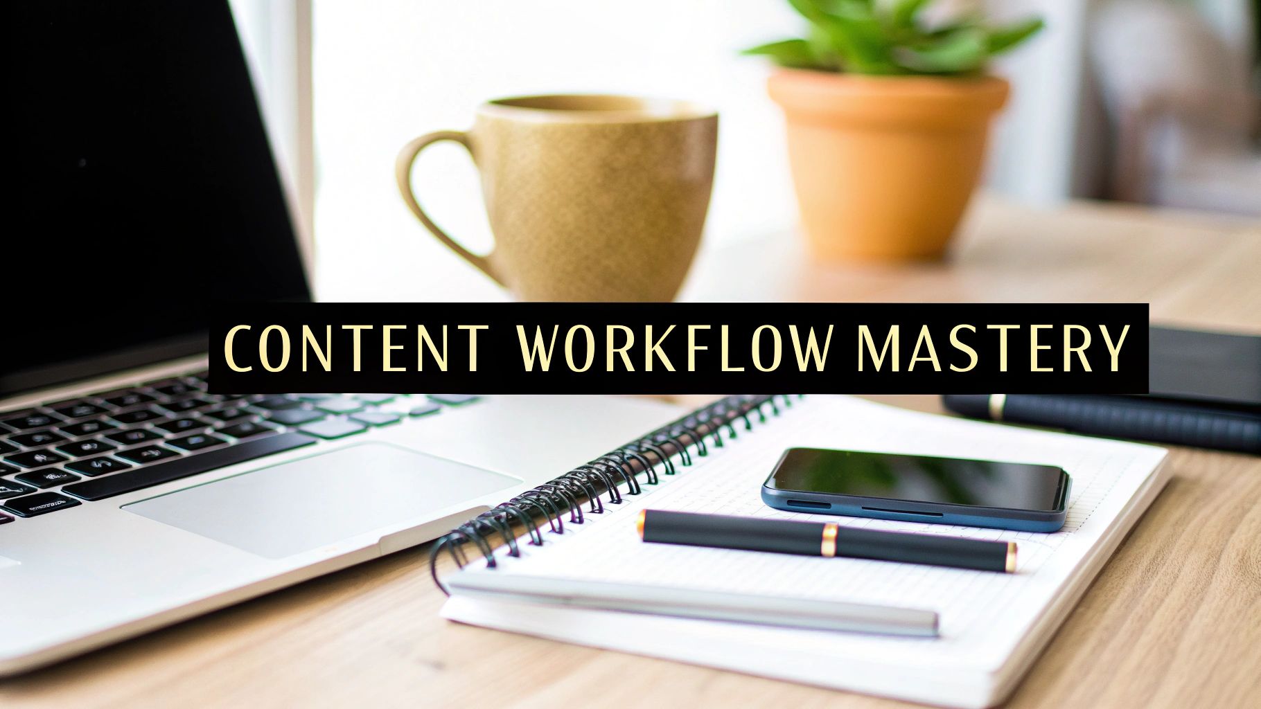 Master Your Content Creation Workflow for Better Results