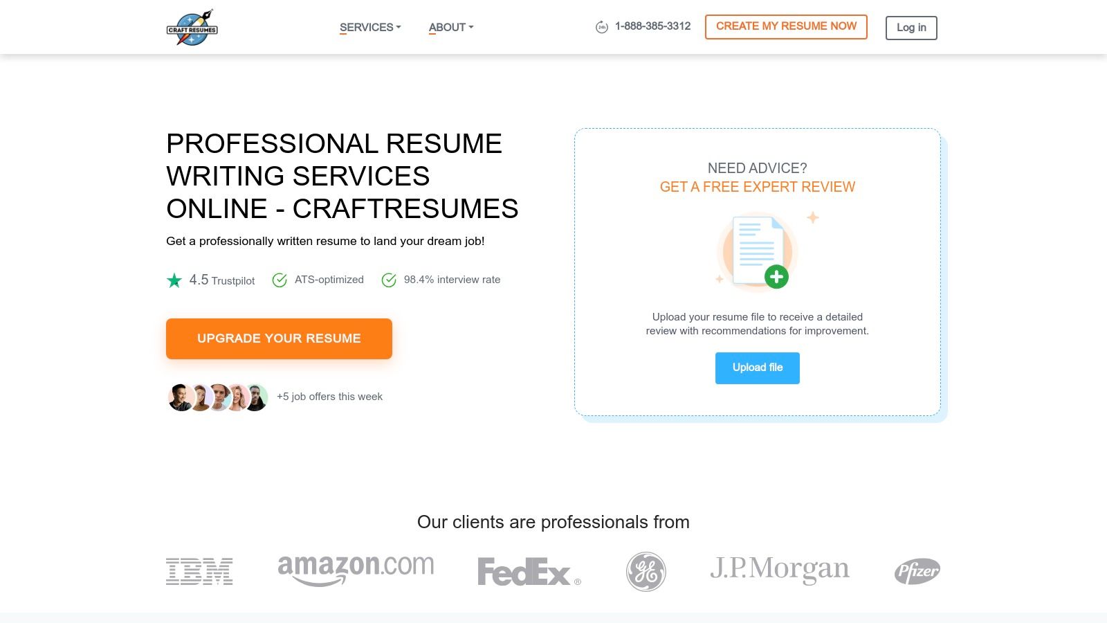 CraftResumes LinkedIn Services