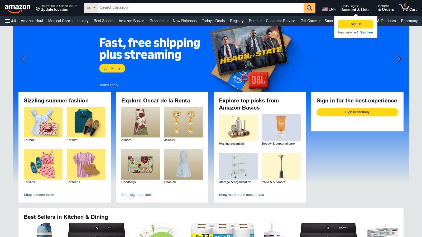 Amazon (Books and ebooks)