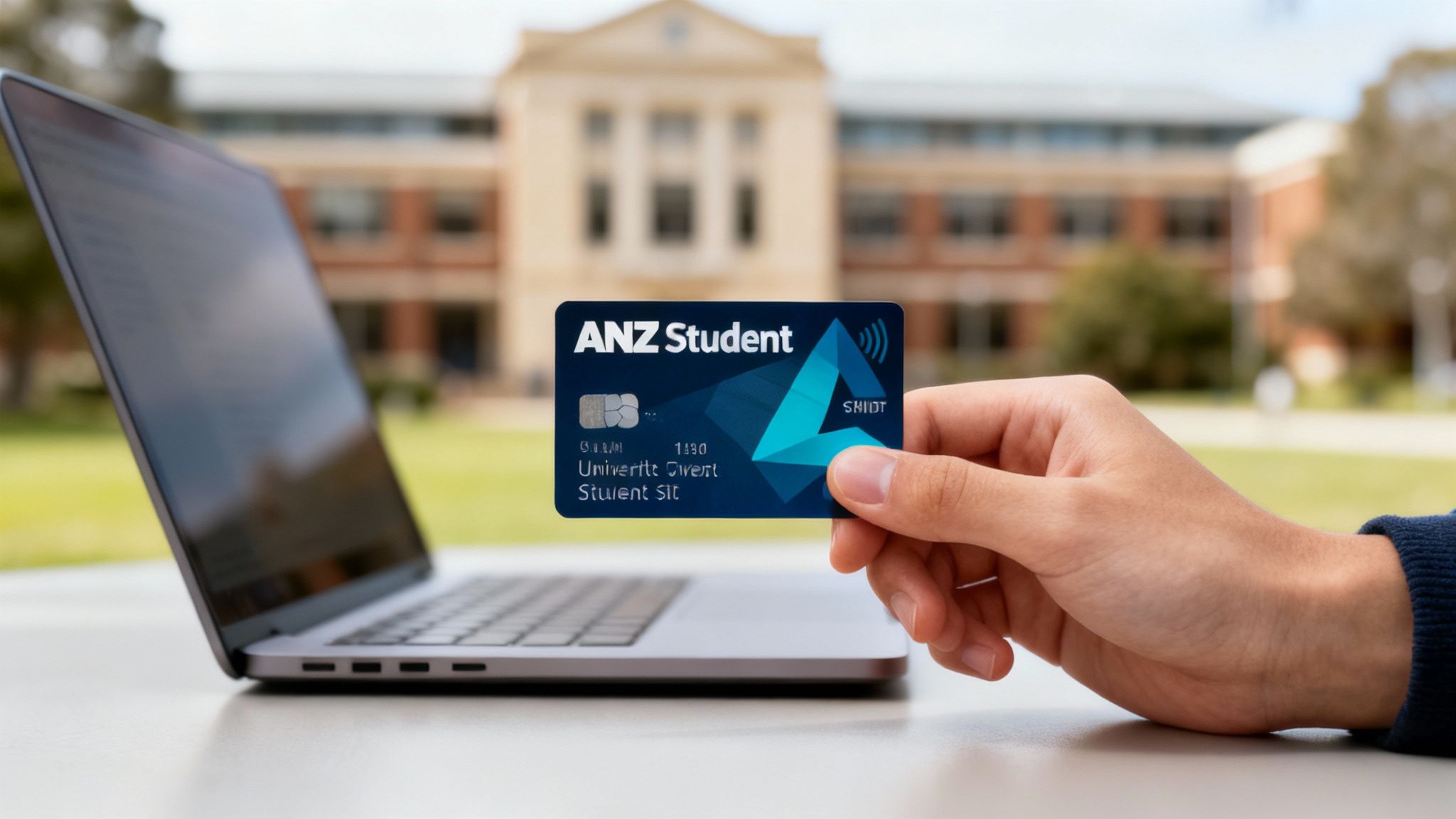 A group of university students sitting on steps, chatting and looking at their phones, representing student life.