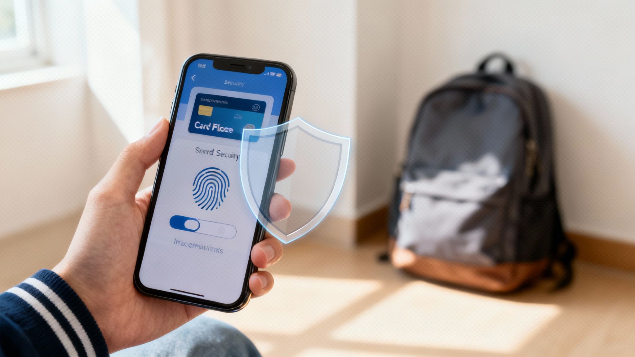 A collage showing the Revolut app, a traditional bank building, and a competitor's app.