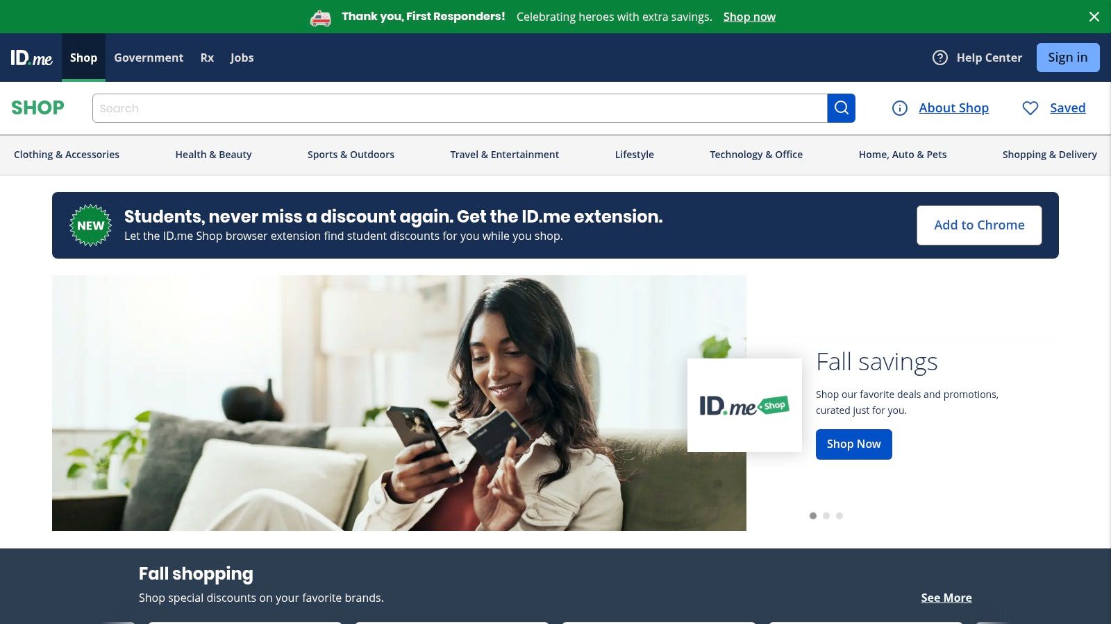 7 Best Student Discount Websites for Max Savings in 2025 4 ID.me Shop for Students