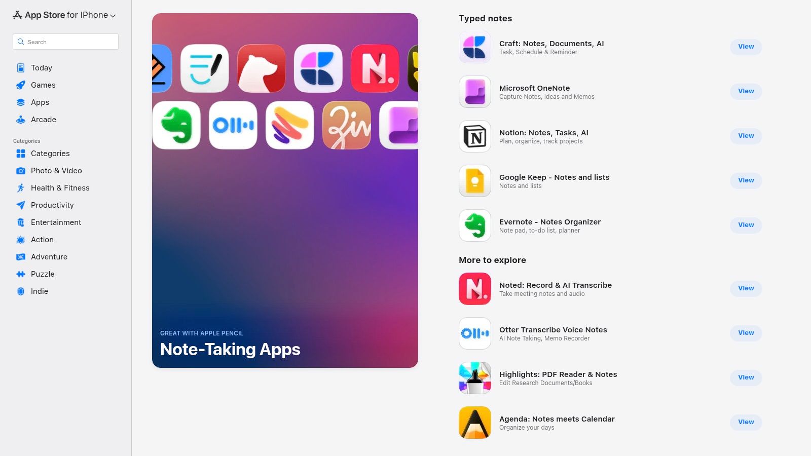 The 12 Best Note Taking App for Students in 2026 10 Apple App Store – Note-Taking Apps Collection (US)