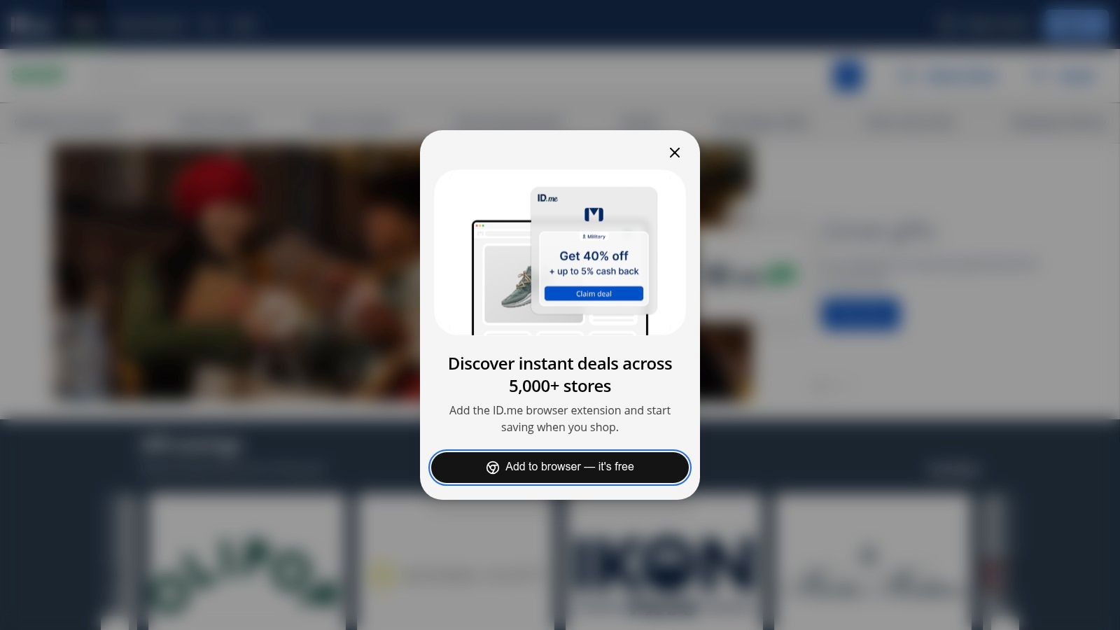 ID.me Shop (Student)