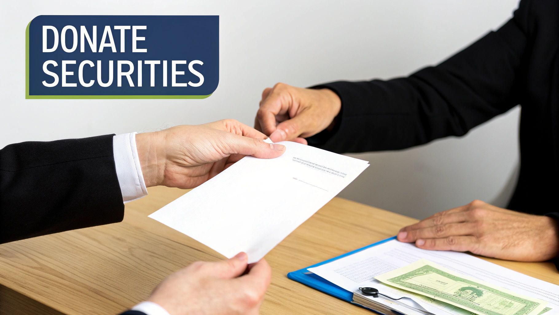 Donate Securities to Avoid Capital Gains Tax