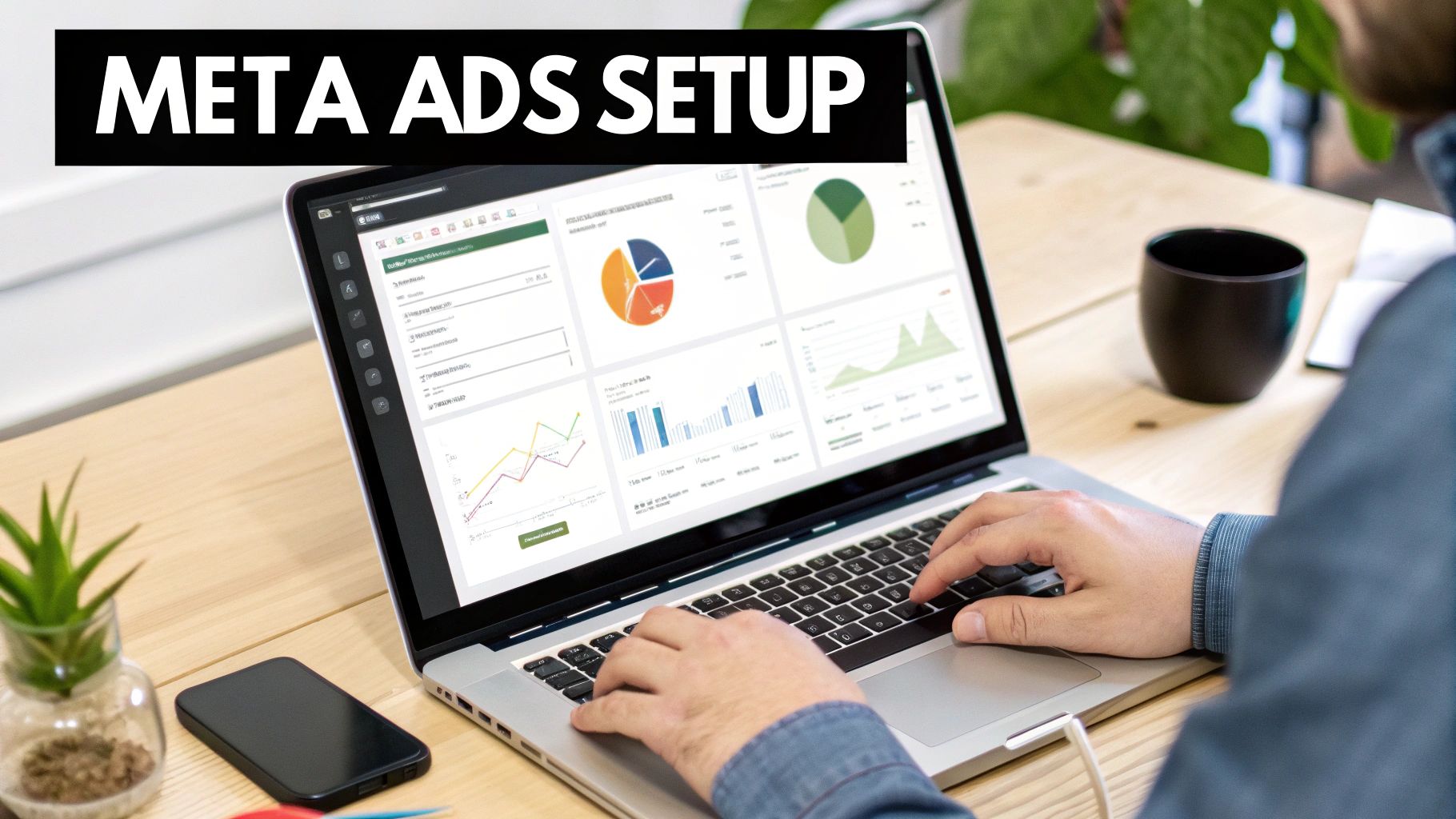 A visual showing the Meta Ads Manager interface where users select a campaign objective.