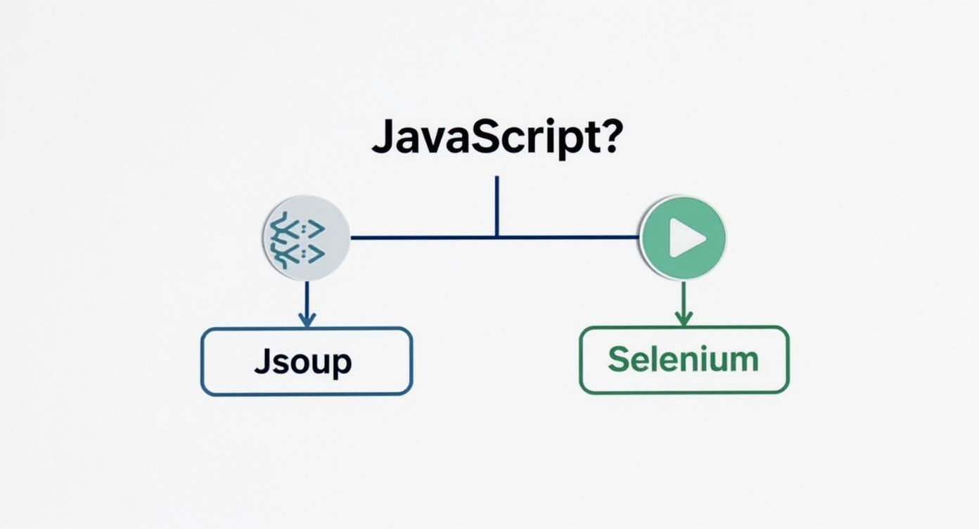 Infographic about java web scraper