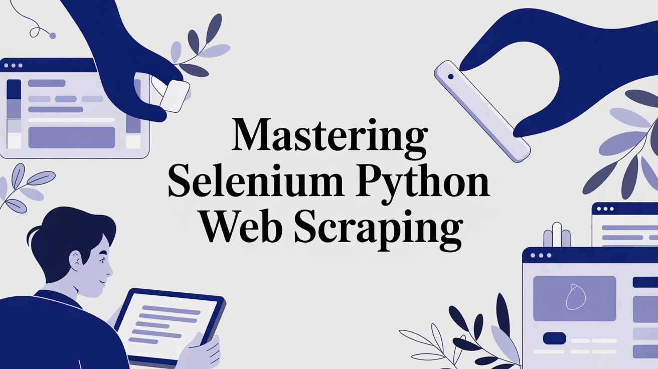 Mastering Selenium Python Web Scraping