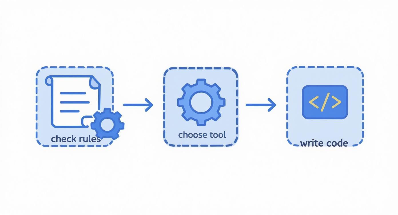 Infographic about how to scrape a website python