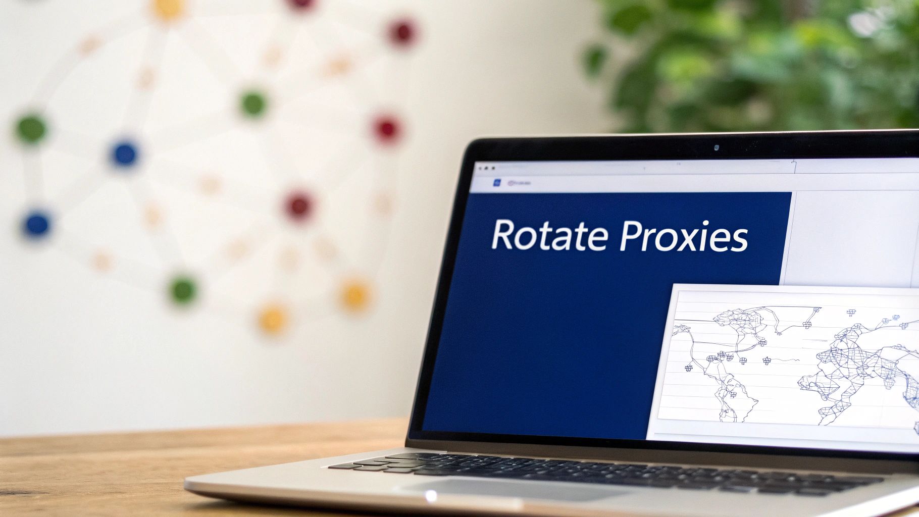 A clean, organized database server room, representing structured data storage.