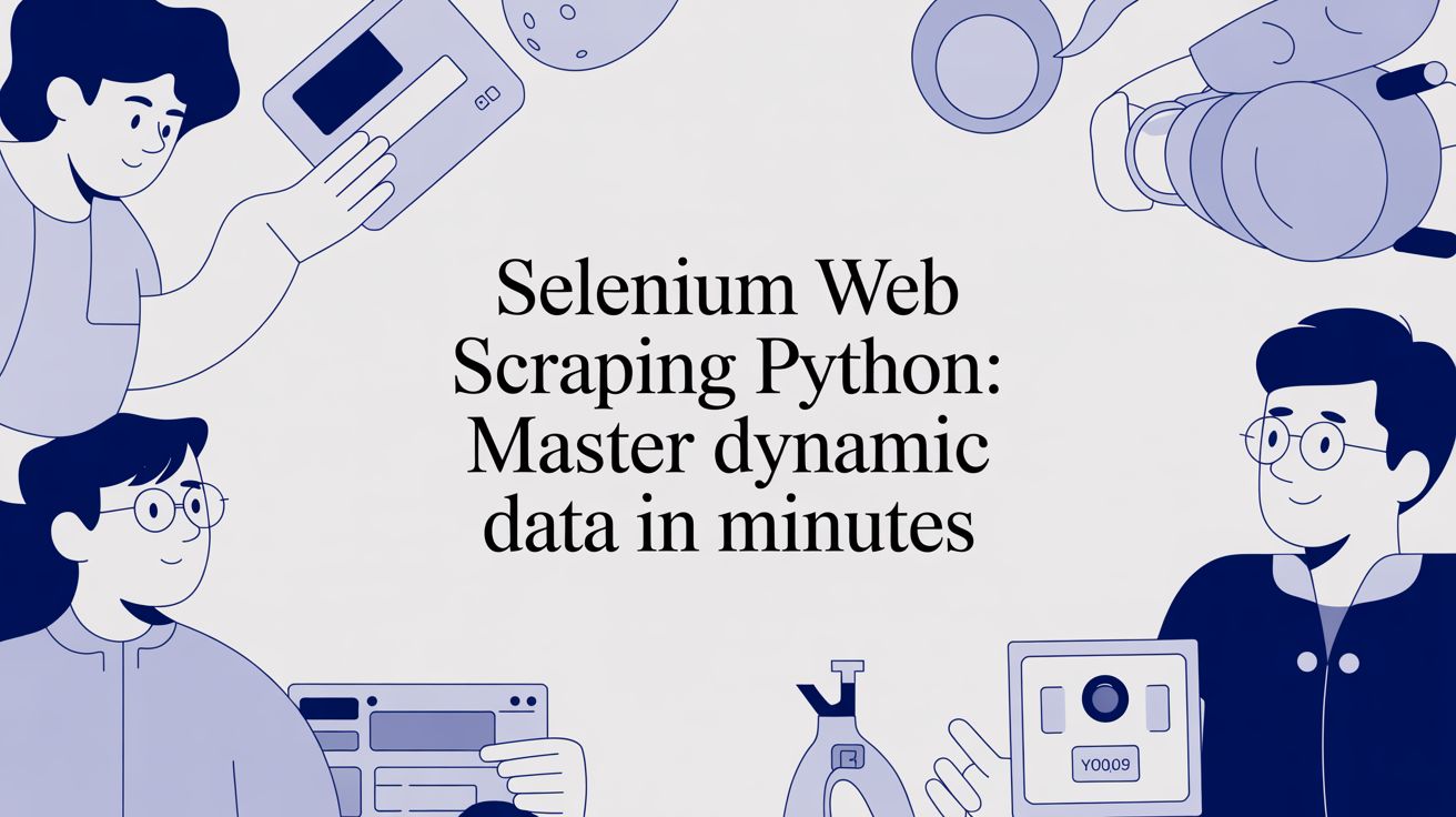 selenium web scraping python: Master Dynamic Data in Minutes