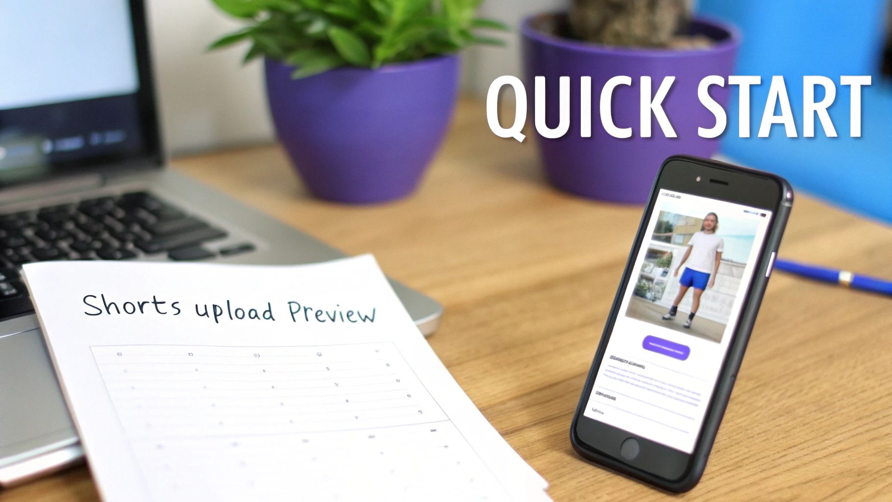 Visual cues on-screen text safe zone and hook examples