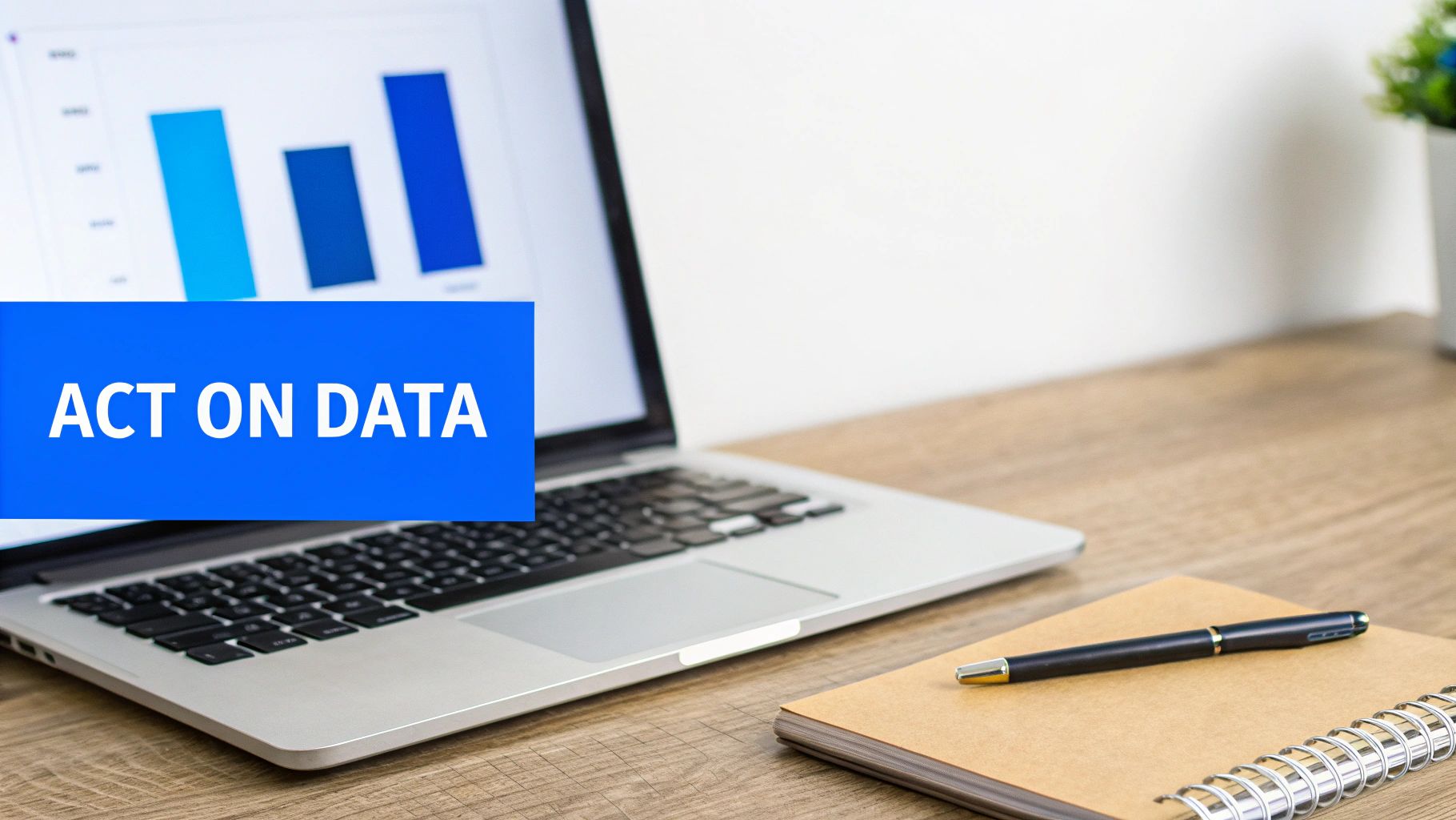 A person at a desk analyzing charts and graphs on a computer screen, representing financial management.