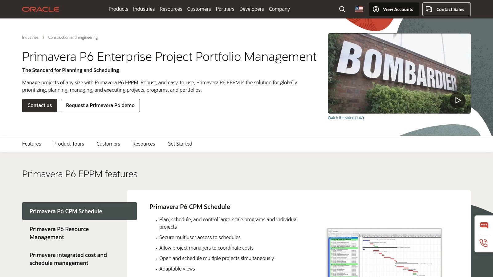 Oracle Primavera P6 (Construction & Engineering)