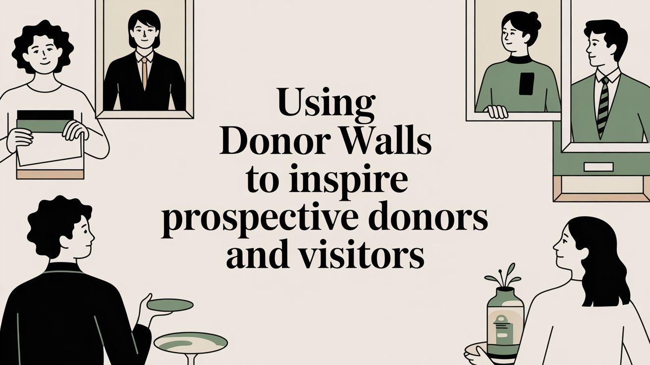 Using Donor Walls to Inspire Prospective Donors and Visitors