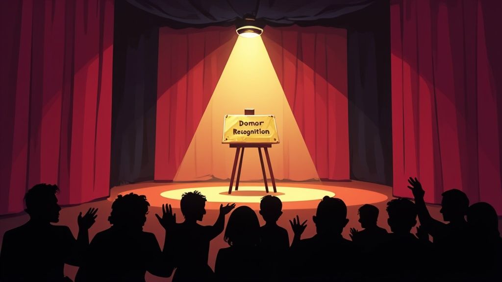 Spotlighting special donors